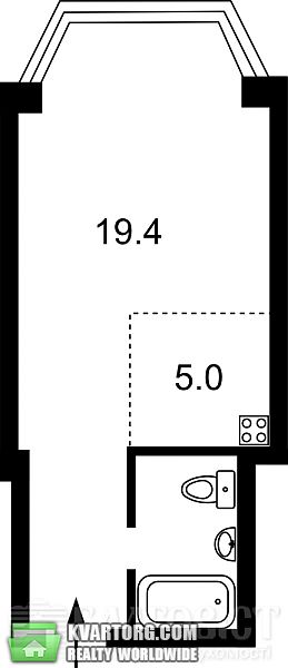 Sell 1-room apartment. Киев, Ломоносова — photo 1