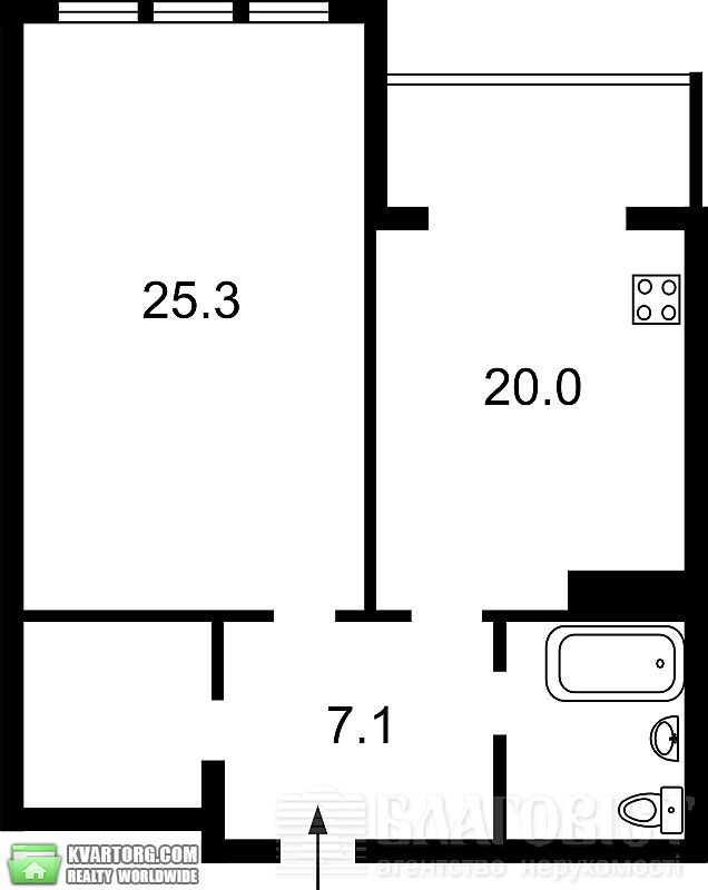 Sell 1-room apartment. Киев,  Голосеевская — photo 2