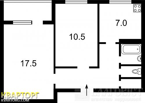 Sell 2-room apartment. Киев, тичини — photo 1