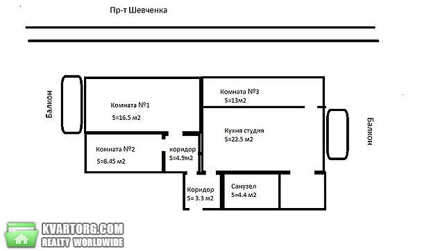 Sell 4-room apartment. Одесса, пр.Шевченко — photo 9