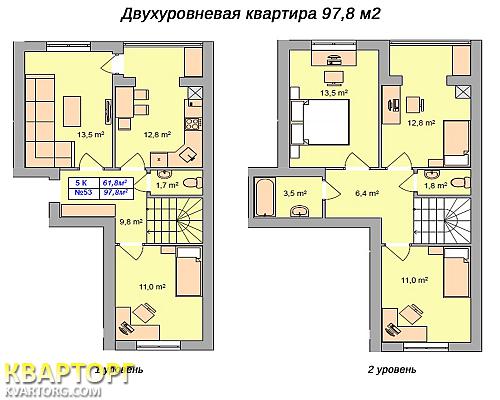 Sell 5-room apartment. Киев, Большая Окружная — photo 7