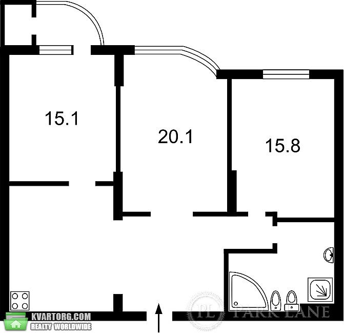 продам 3-комнатную квартиру. Киев,   Лабораторный пер - фото 2