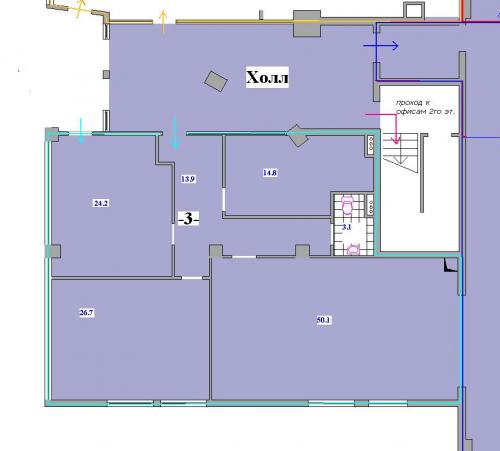 Rent out office. Киев, Льва Толстого — photo 1