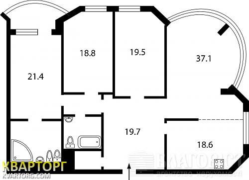 Sell 4-room apartment. Киев,  Тимошенко — photo 2