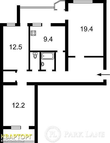 Sell 3-room apartment. Киев, Тимошенко — photo 2