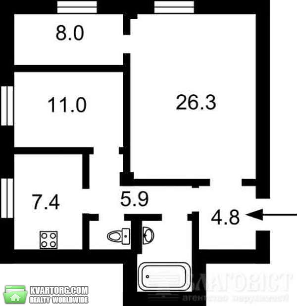 Sell 3-room apartment. Киев,  Крещатик — photo 6
