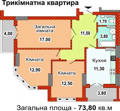 Sell 3-room apartment. Киев,  Феодосийская — photo 5