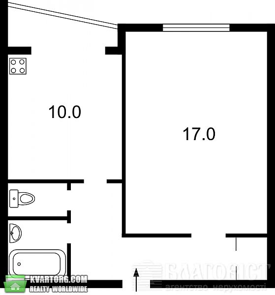 Sell 1-room apartment. Киев, Мате Залки — photo 2