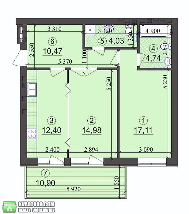 Sell 2-room apartment. Киев, Данченко — photo 3