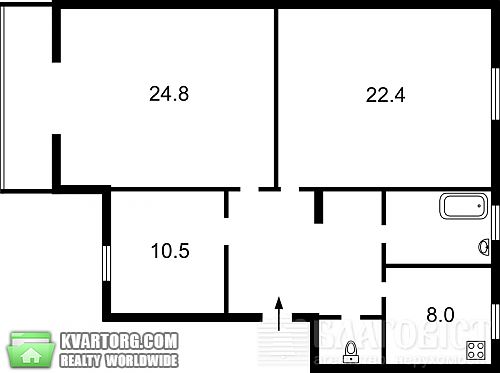 Sell 3-room apartment. Киев, Тарасовская — photo 3