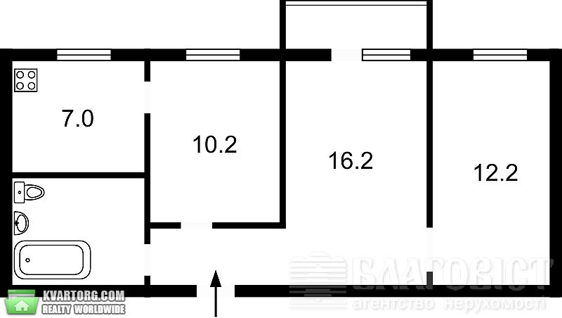 Sell 3-room apartment. Киев,  Победы пр — photo 2