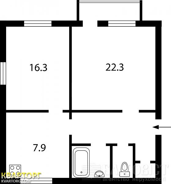 Sell 2-room apartment. Киев,  Мазепы — photo 2