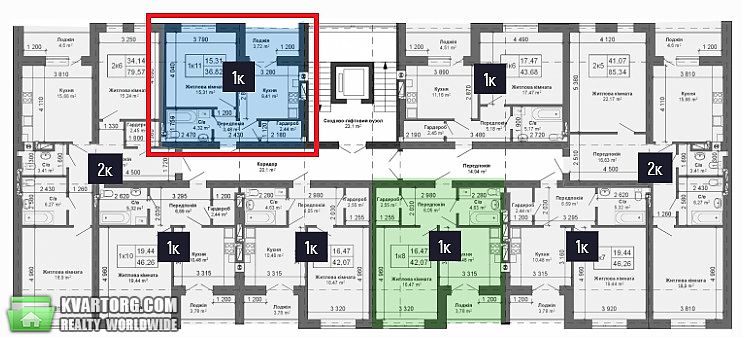 Sell 1-room apartment. Киев,  Щусева — photo 3