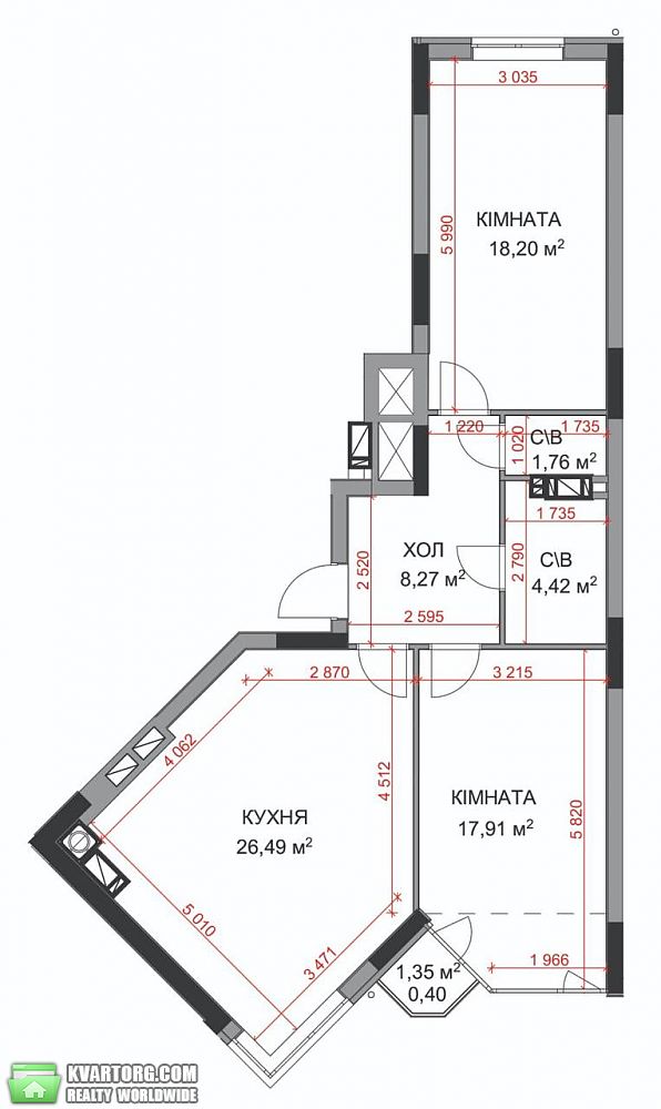 Sell 2-room apartment. Буча, Шевченка ул. — photo 3