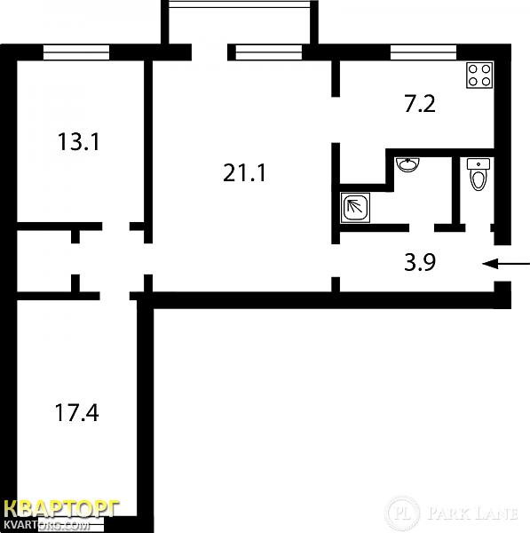 Sell 3-room apartment. Киев,  Большая Васильковская — photo 2