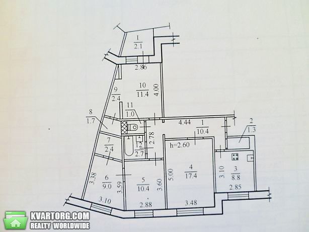 Sell 4-room apartment. Днепропетровск, Тополь-3 — photo 1