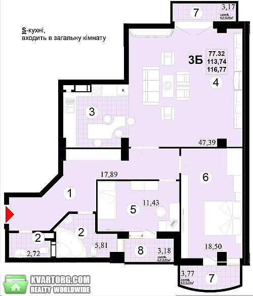Sell 3-room apartment. Киев,  Златоустовская — photo 6