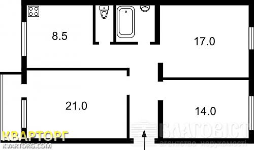 Sell 3-room apartment. Киев,  Обсерваторная — photo 2