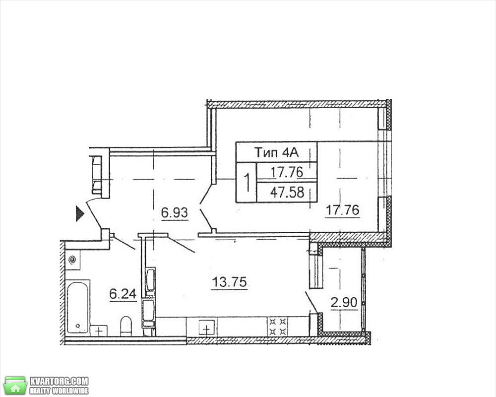 Sell 1-room apartment. Киев, Урловская — photo 3