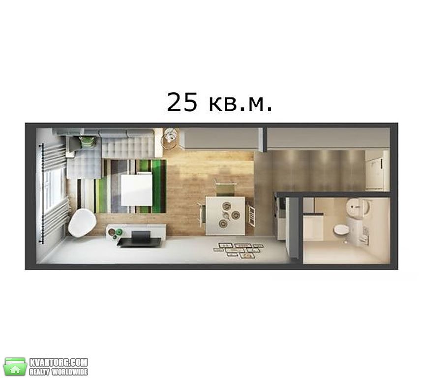 Sell 1-room apartment. Киев,  Машиностроительная — photo 6