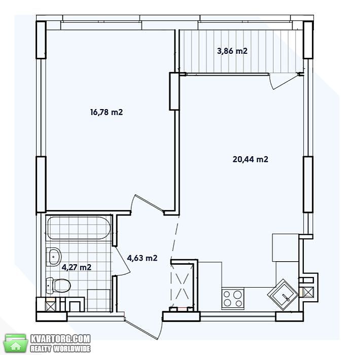 Sell 1-room apartment. Киев,  Правды пр — photo 3