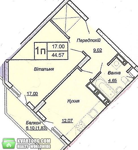 Sell 1-room apartment. Киев,  Донца — photo 3
