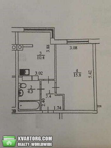 Sell 1-room apartment. Киев, Практичная — photo 8
