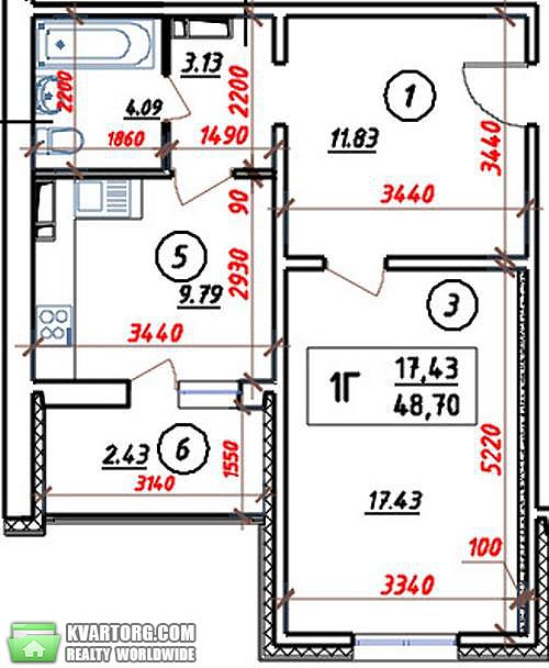 Sell 1-room apartment. Киев,  Науки пр — photo 2