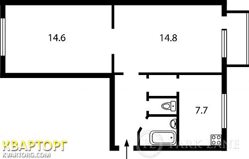 Sell 2-room apartment. Киев,  Кибальчича — photo 2