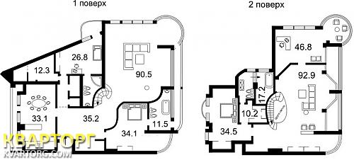 Sell 5-room apartment. Киев,  Шевченко бул — photo 10