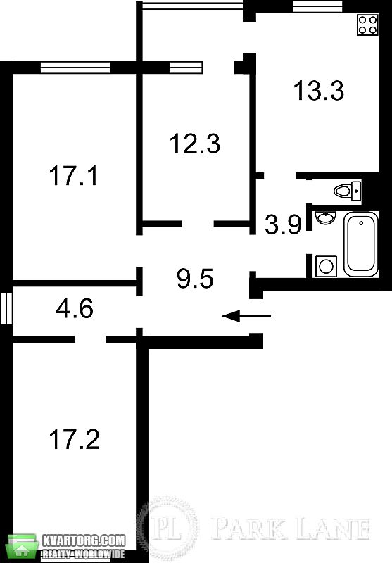 Sell 2-room apartment. Киев, Урловская — photo 2