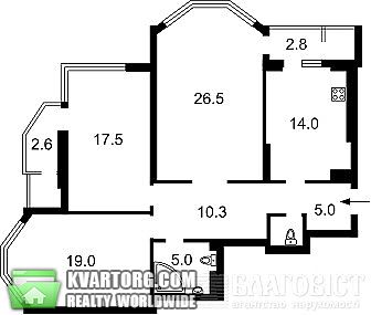 Sell 3-room apartment. Киев, Лебедева-Кумача — photo 2