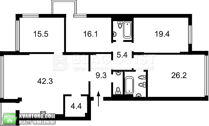Sell 4-room apartment. Киев,  Оболонская наб — photo 3