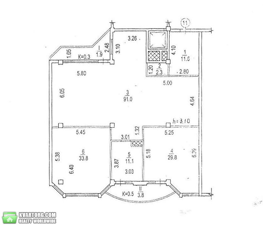 Sell 3-room apartment. Днепропетровск, Украинского козачества — photo 2