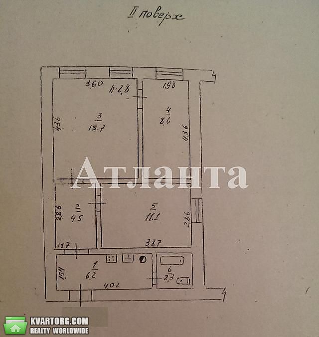Sell 3-room apartment. Одесса, Южная — photo 4