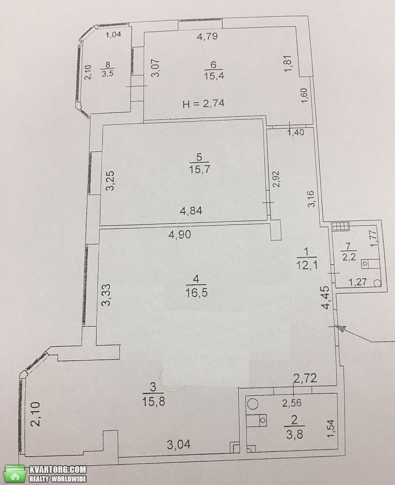 Sell 3-room apartment. Одесса, Николаевская — photo 6