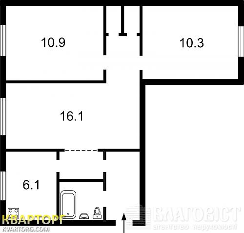 Sell 3-room apartment. Киев,  Первомайского — photo 2