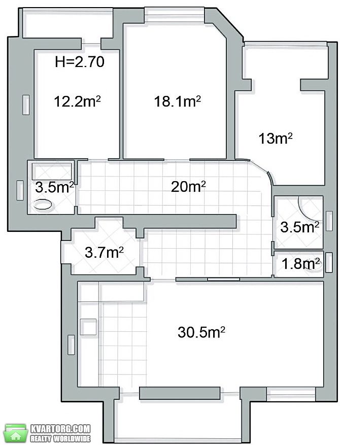 Sell 3-room apartment. Одесса, Заболотного Академика — photo 10