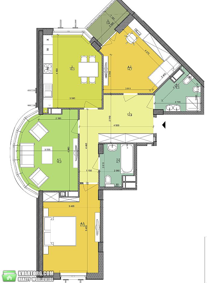 Sell 3-room apartment. Киев,  Вышгородская — photo 1