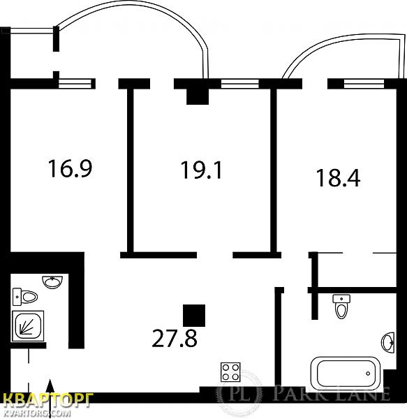 Sell 3-room apartment. Киев,  Леси Украинки бул — photo 2