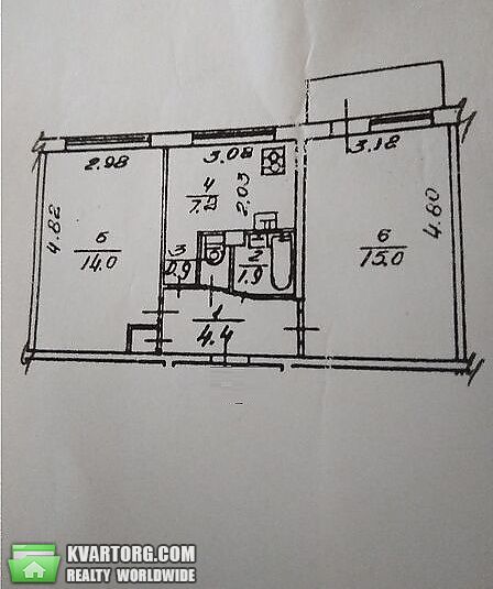 Sell 2-room apartment. Киев,  Красноткацкая — photo 10