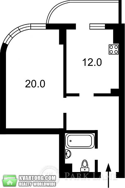 Sell 1-room apartment. Киев, Драгомирова — photo 2
