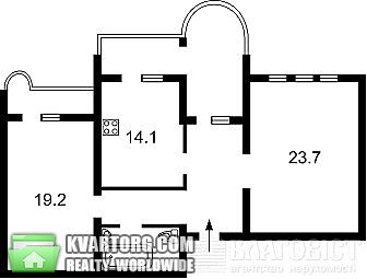 Sell 2-room apartment. Киев, Отдыха — photo 2