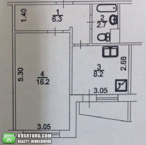 Sell 1-room apartment. Киев,  Голосеевский пр — photo 3