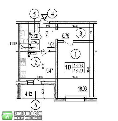 Sell 1-room apartment. Киев, Гмыри — photo 3
