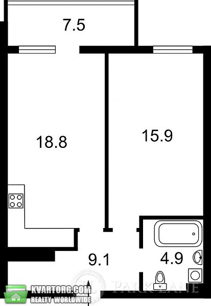 Sell 1-room apartment. Киев,  Петрицкого — photo 8
