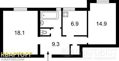 Sell 1-room apartment. Киев,  Леси Украинки бул — photo 1