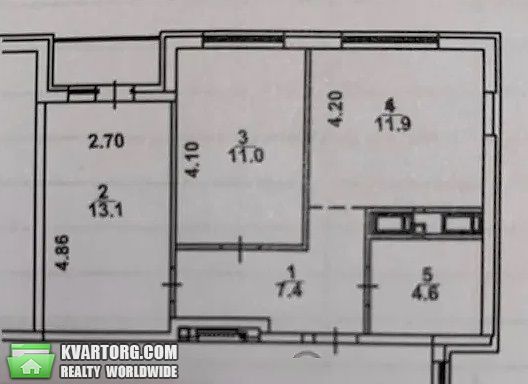 Sell 2-room apartment. Киев, Промениста — photo 9