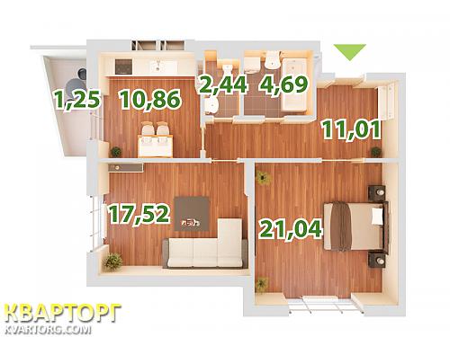 Sell 2-room apartment. Киев, Танковая — photo 2