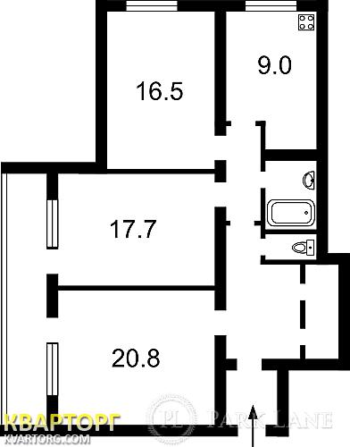 Sell 3-room apartment. Киев,  Луначарского — photo 2